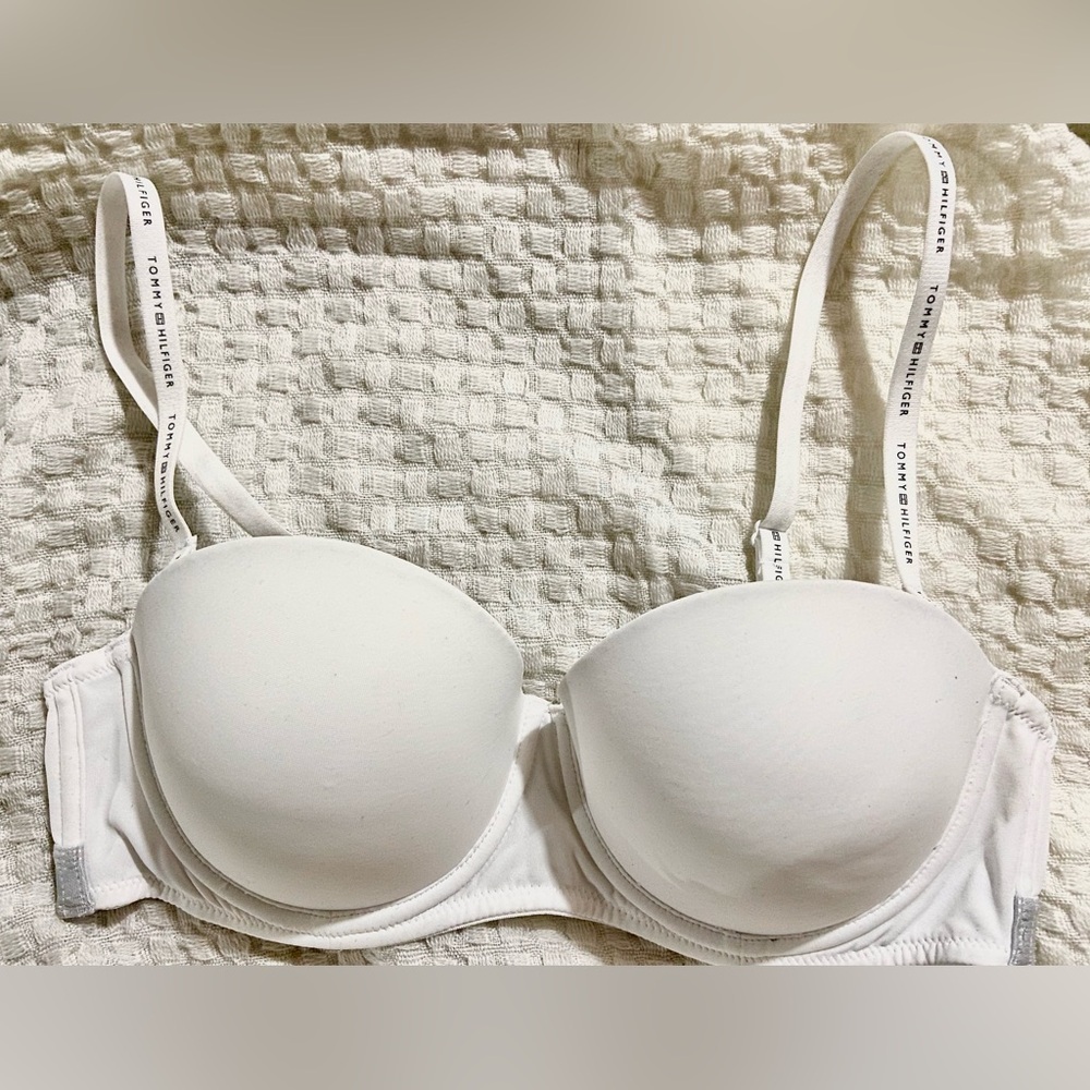 Tommy Hilfiger White Bra